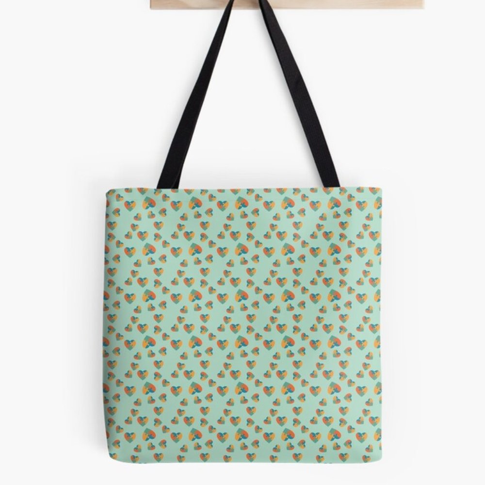 Tote Bag - Autism Heart Design